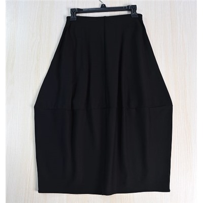 Юбка из плотной ткани с геометрическим узором  КО*С