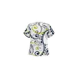 UA Cartwheels Giddy Green Scrub Top