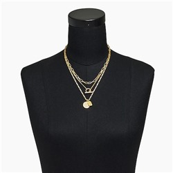 Three-layer necklace