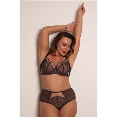 SILVIA CHOCO Трусы высокие SUBTILLE