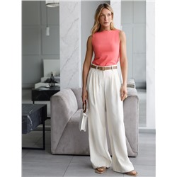 Топ из премиального хлопка с эластаном