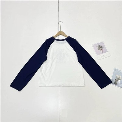 Хлопковый лонгслив   GA*P 🩶  Унисекс модель