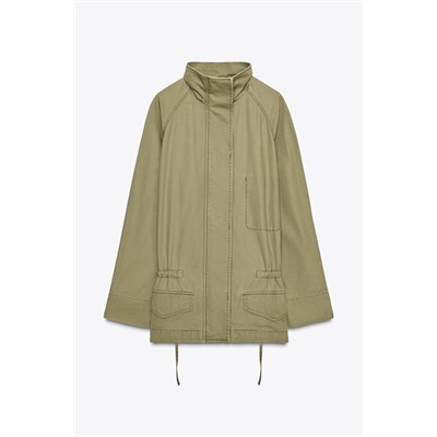 CHAQUETA MAXI BOLSILLOS