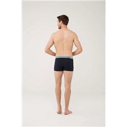U.S. Polo Assn. 80446 Erkek Turkuaz-lacivert-gri 3'lü Boxer