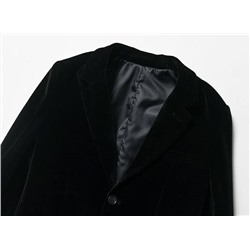 Zar*a ♥️  Бархатный однобортный пиджак с зубчатыми лацканами и подплечтками.. реплика высокого качества, цена на оф сайте выше 14 000 👀