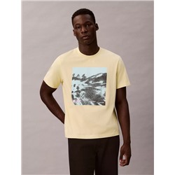 Abstract Flower Graphic Relaxed T-Shirt