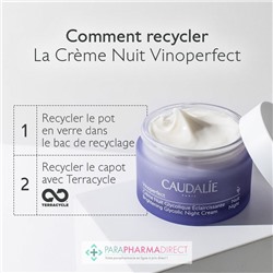 Caudalie Vinoperfect - Crème Nuit Glycolique Anti-Taches 50ml