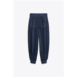 PANTALÓN DENIM BOMBACHO ZW COLLECTION