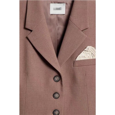 Приталенный джемпер с кружевом и широкие брюки   ЛАЙ*М