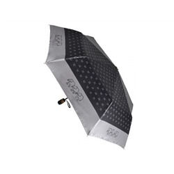 Зонт  женский "три слона"  3888/Серый