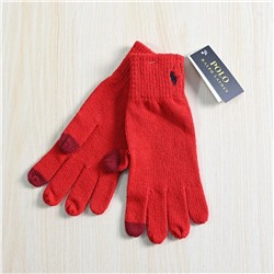 Шерстяные перчатки для взрослых, чувствительные к сенсору на кончиках пальцев Polo Ralph Laure*n 💙