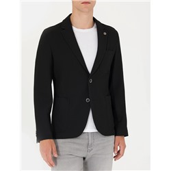 Siyah Ekstra Slim Fit Blazer Ceket