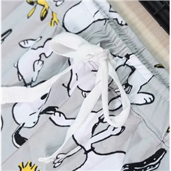 Cвободные тонкие пижамные брюки