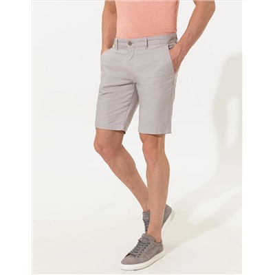 Gri Regular Fit Bermuda Şort