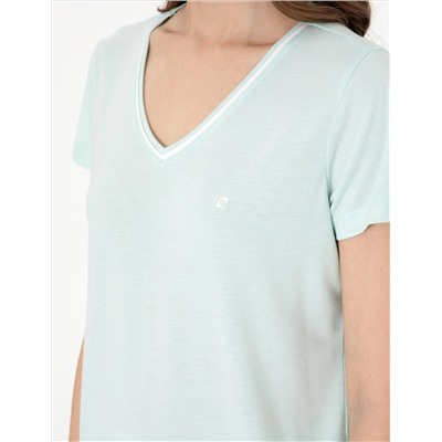 Mint Kısakollu Pijama Takımı