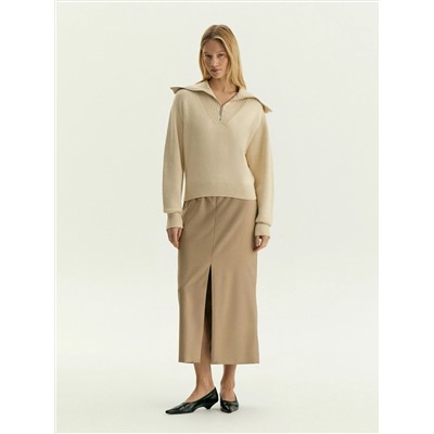 Свитер с отложным воротником, B3036/nulion