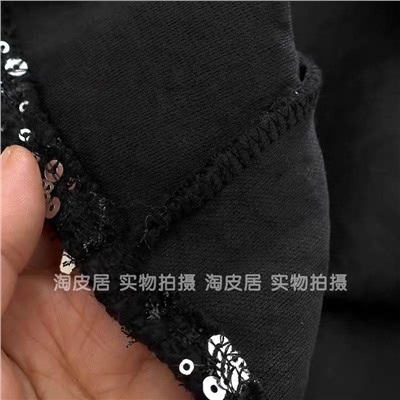 Женское твидовое мини платье А-силуэта с пайетками ЗАР*А