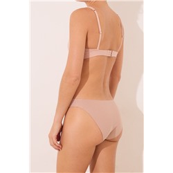 Pack 2 braguitas clásicas algodón nude