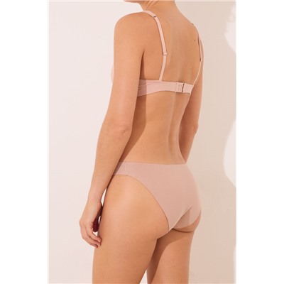 Pack 2 braguitas clásicas algodón nude