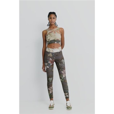 Top deporte camuflower