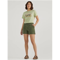 Women's Ultra Lux Comfort High Rise Pull-On Utility Short