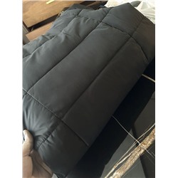 Очень теплая свободная двусторонняя куртка средней длины