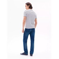 Stripe Stretch-Cotton Extra Slim T-Shirt