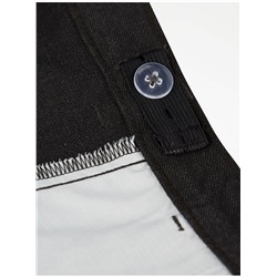 Boys Charcoal Slim Leg School Trousers 2 Pack