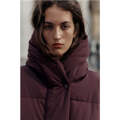 SHORT WATER-REPELLENT WINDPROOF HOODED ANORAK