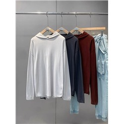 Мужской тонкий свитер с капюшоном Банан-републик*а