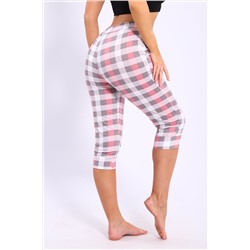 Бриджи женские в клетку Бр-1