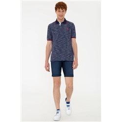 Erkek Lacivert Polo Yaka Tişört