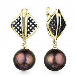 Серьги серебро 52864.1Y7B