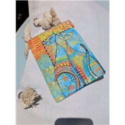 ARTE GATOS (330) Turquesa