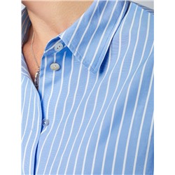 Блузка в полоску с цельнокроеной проймой