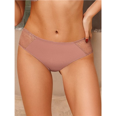 Трусы 420 Triumph кофейно-розовый слип Albina L