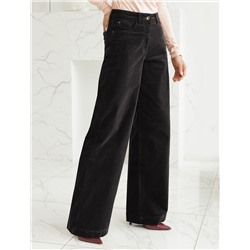 Брюки из эластичного микро-вельвета