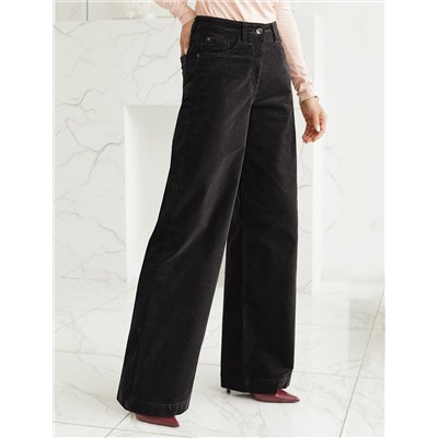 Брюки из эластичного микро-вельвета