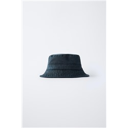 REVERSIBLE WAXED BUCKET HAT
