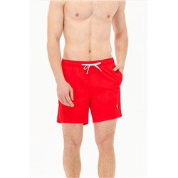 Erkek Kırmızı Deniz Şortu