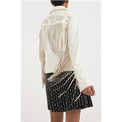 Chaqueta vaquera biker