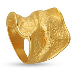 Кольцо Дюна (покрытие матовое золото), Есть комплект