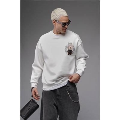 Худи  лабубу белый