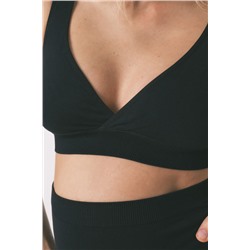 Sujetador "maternity" halter cruzado negro FANTASTIC