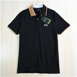 Мужское хлопковое поло  Hug*o Bos*s   Экспортный магазин
