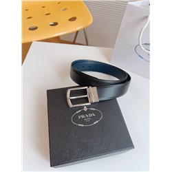 Мужской кожаный ремень  PRAD*A  Натуральная кожа