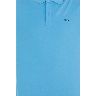 Erkek Turkuaz Basic Polo Yaka Tişört