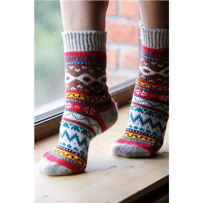 Носки шерстяные женские Хюгге