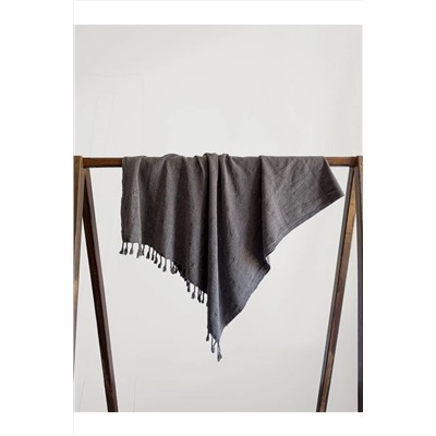 Peshtemalsan %100 Pamuk Püsküllü Taşlama Peştemal, Banyo Havlusu, Hamam Havlusu, Plaj Havlusu, Büyük Boy 100x180