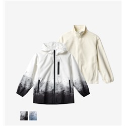 Ветровка в комплекте с флисовой кофтой